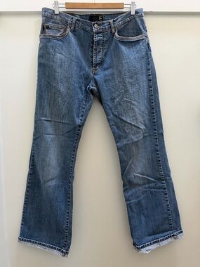 Just Cavalli Vintage low rise Blue Denim Jeans